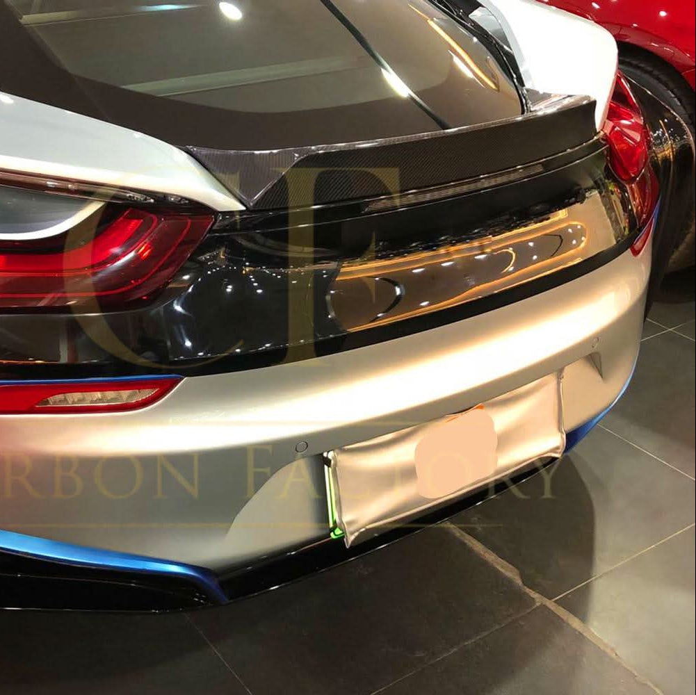 MP Style Carbon Fibre Boot Spoiler for BMW i8 14-18 - Carbon Factory