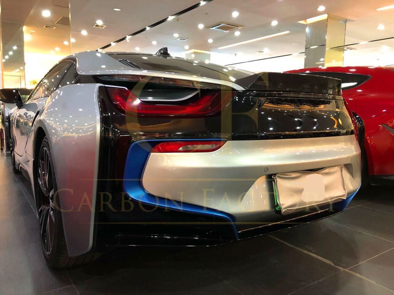 MP Style Carbon Fibre Boot Spoiler for BMW i8 14-18 - Carbon Factory
