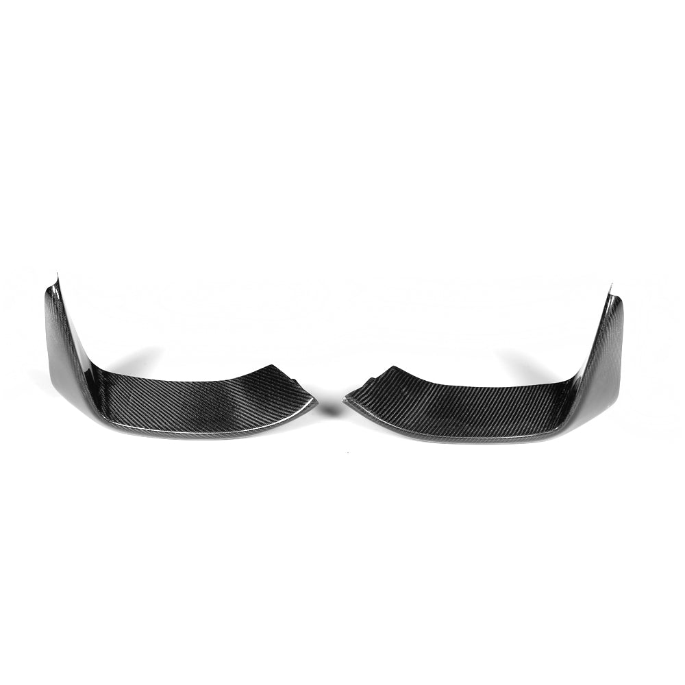 MP Style Carbon Fibre Front Splitter 3 Pieces Design for BMW F80 M3 F82 F83 M4 14-20-Carbon Factory