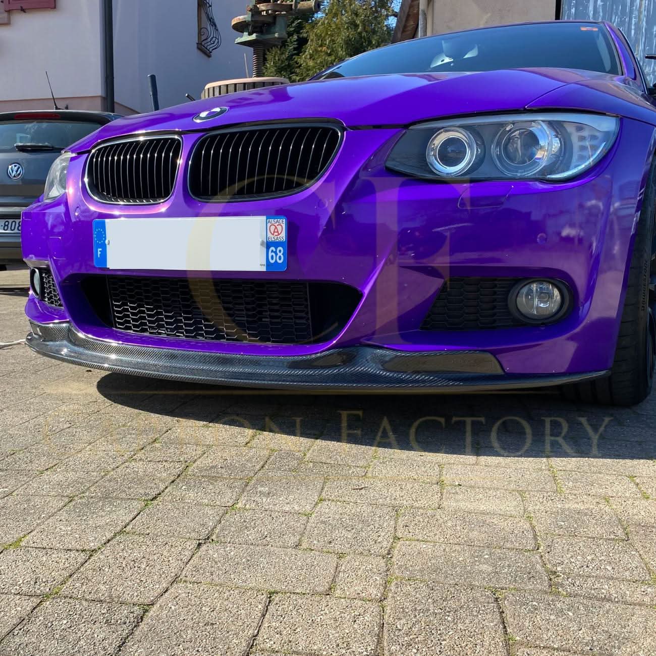 MP Style Carbon Fibre Front Splitter for BMW 3 Series E92 E93 LCI 10-13 - Carbon Factory
