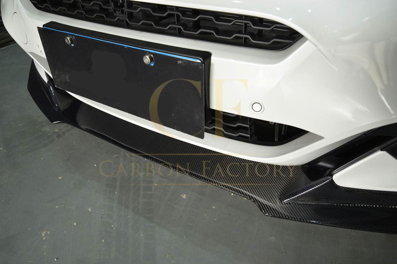 MP Style Carbon Fibre Front Splitter for BMW F16 X6 14-18 - Carbon Factory