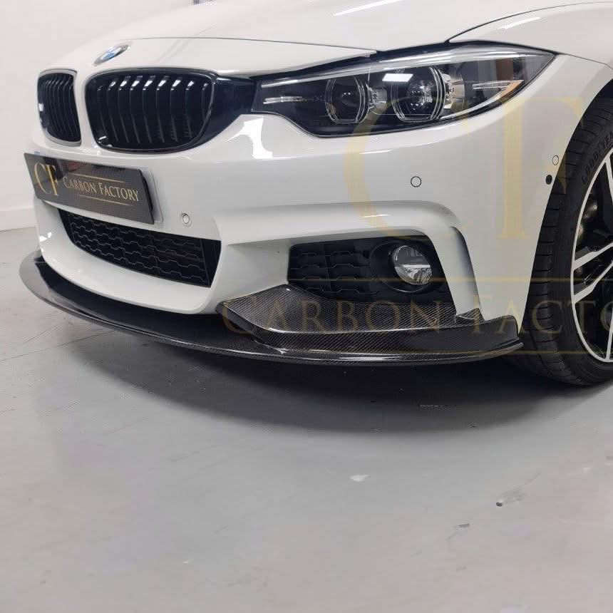 MP Style Carbon Fibre Front Splitter for BMW F32 F33 F36 4 Series 14-20 - Carbon Factory