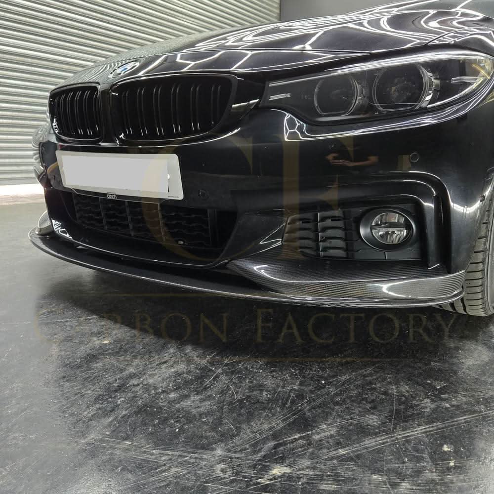 MP Style Carbon Fibre Front Splitter for BMW F32 F33 F36 4 Series 14-20 - Carbon Factory
