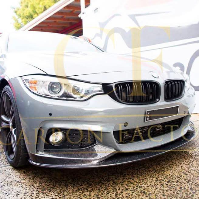 MP Style Carbon Fibre Front Splitter for BMW F32 F33 F36 4 Series 14-20 - Carbon Factory
