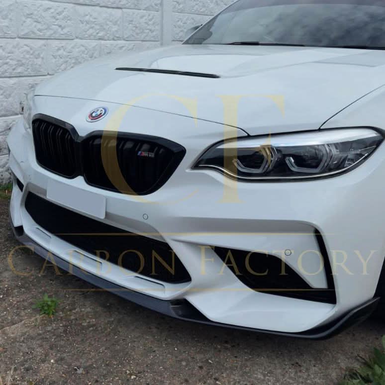 MP Style Carbon Fibre Front Splitter for BMW F87 M2C Competition 16-21 - Carbon Factory