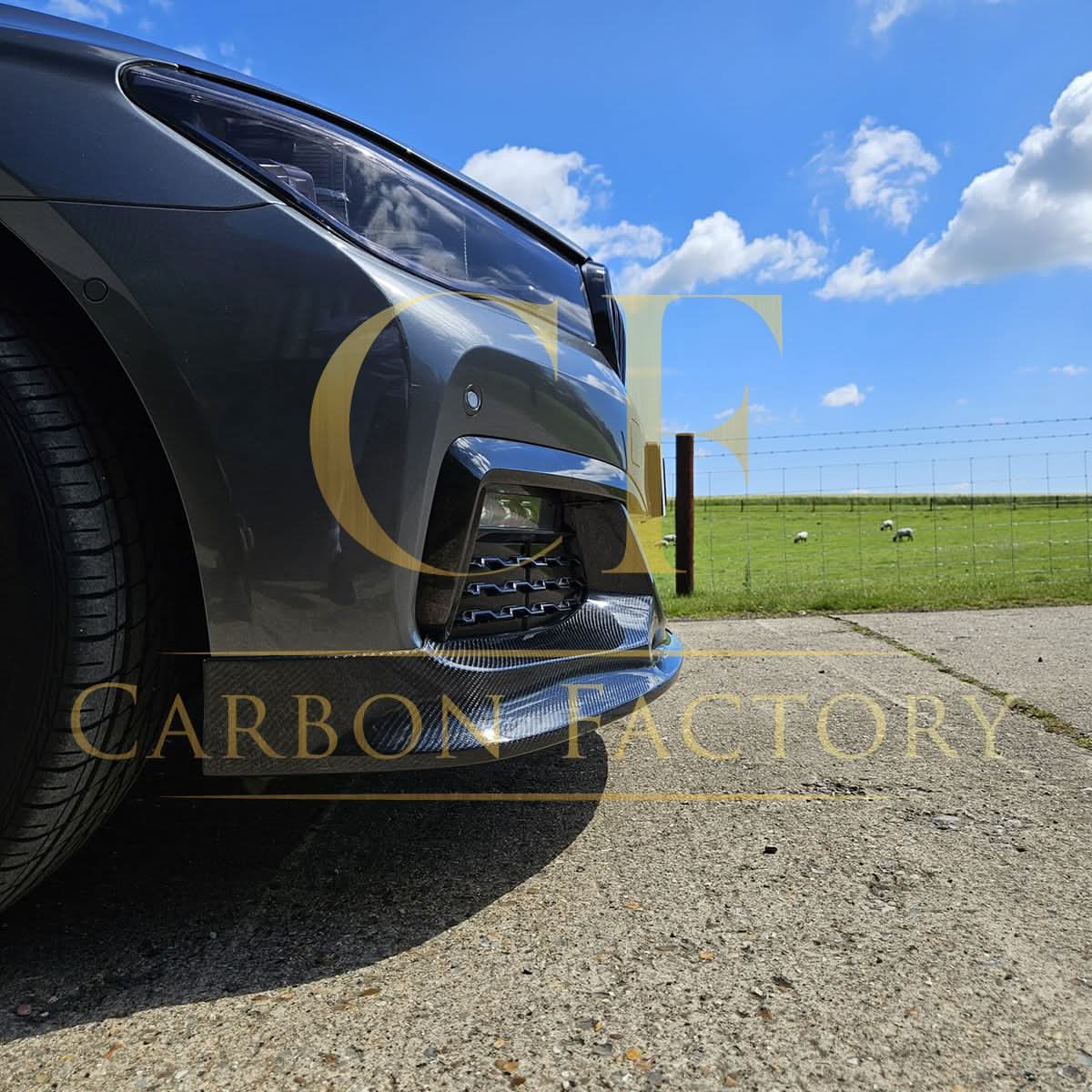 MP Style Carbon Fibre Front Splitter for BMW G11 7 Series 15-18 - Carbon Factory