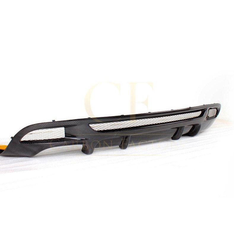 MP Style Carbon Fibre Rear Diffuser Twin Exhaust for BMW E82 E88 1 Series 04-13-Carbon Factory