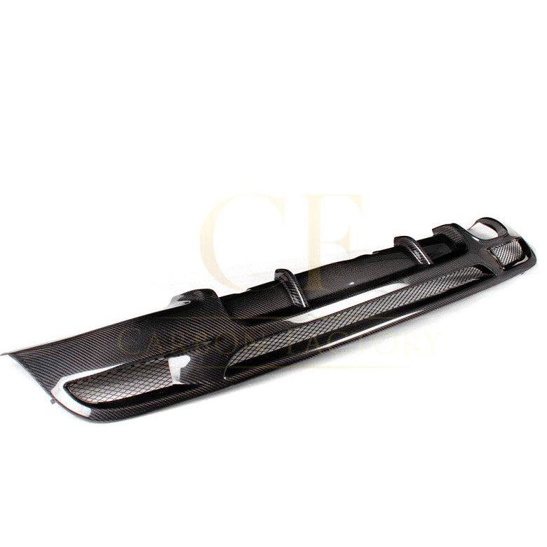 MP Style Carbon Fibre Rear Diffuser Twin Exhaust for BMW E82 E88 1 Series 04-13-Carbon Factory