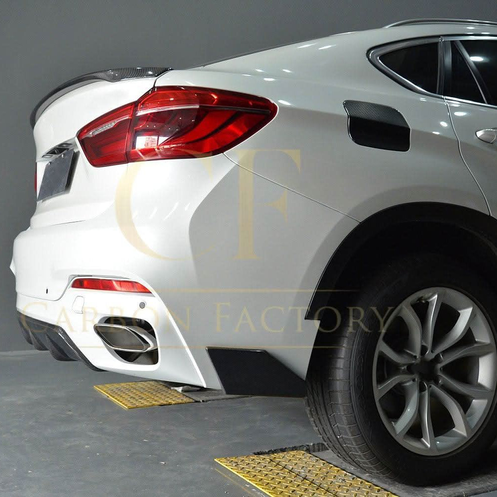 MP Style Carbon Fibre Rear Diffuser for BMW F16 X6 14-18 - Carbon Factory