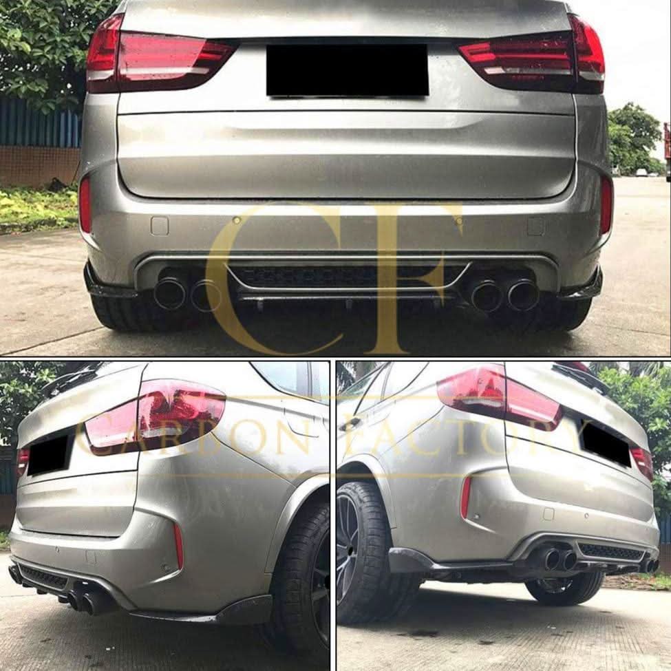 MP Style Carbon Fibre Rear Diffuser for BMW F85 X5M F86 X6M 16-Present - Carbon Factory
