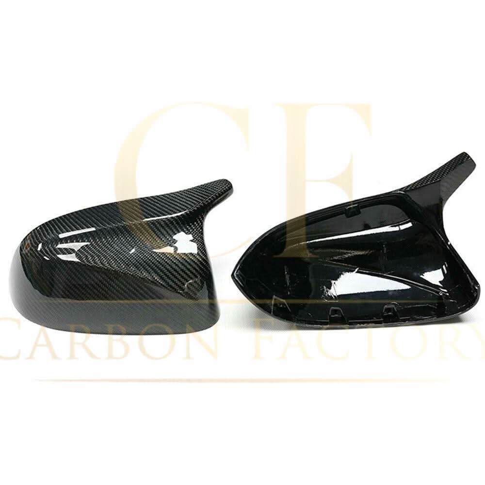 MP Style Carbon Fibre Replacement Mirror Covers for BMW F10 5 Series Pre-LCI - Carbon Factory