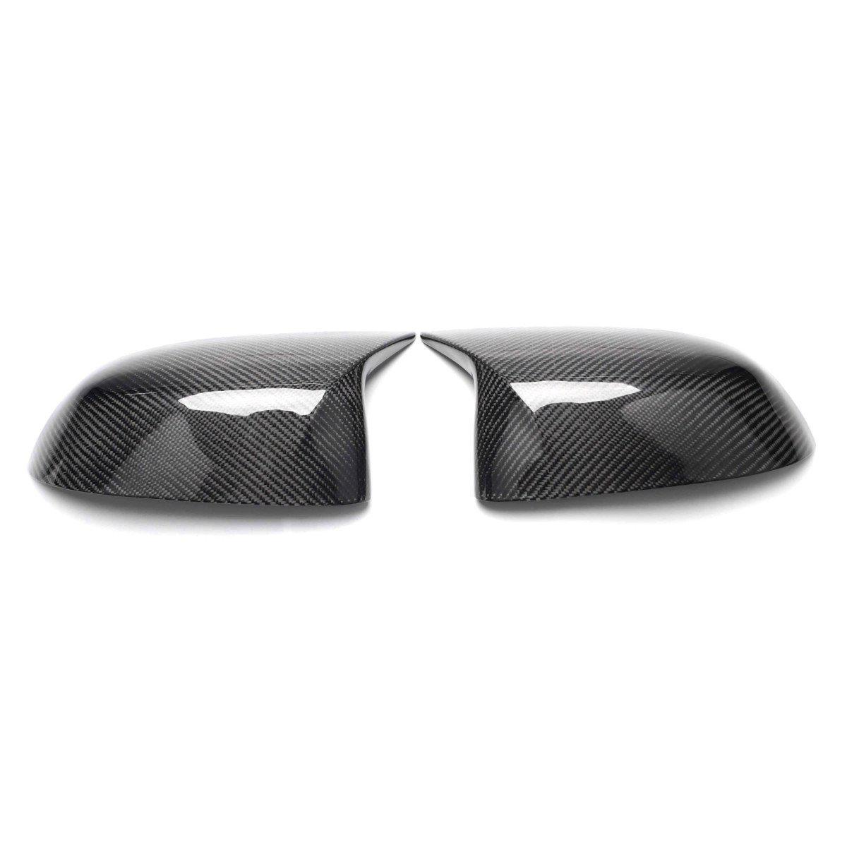 MP Style Carbon Fibre Replacement Mirror Covers for BMW G01 X3 G02 X4 G05 X5 G06 X6 G07 X7 18-25 - Carbon Factory