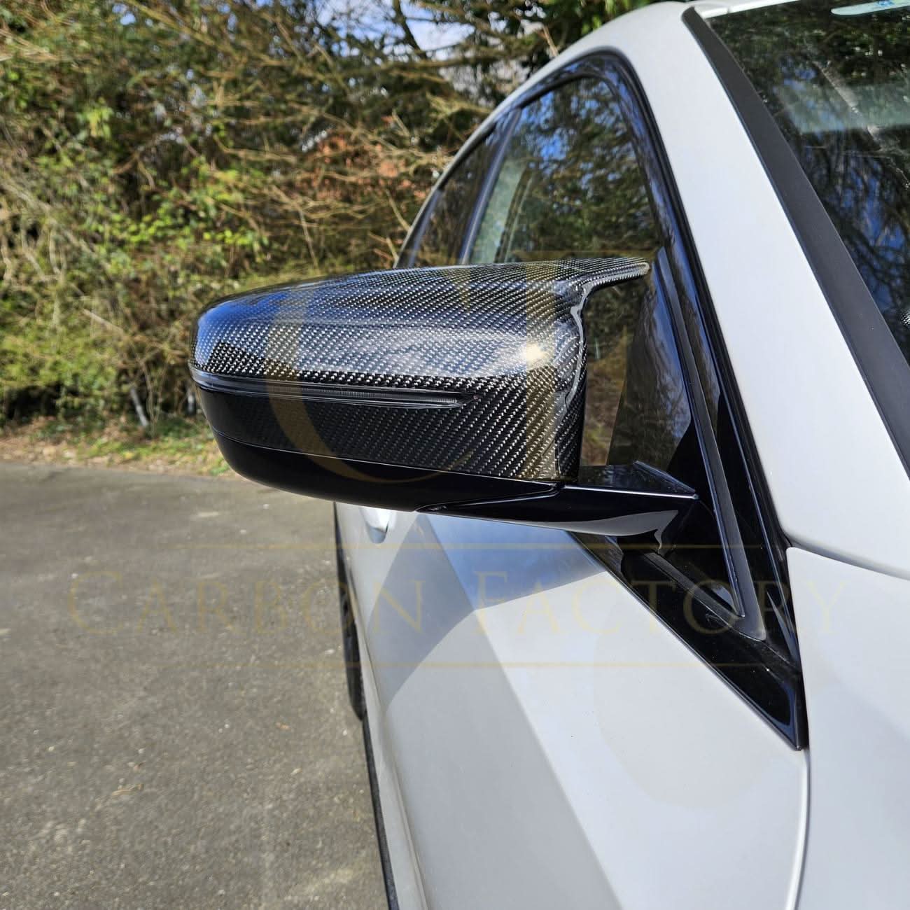 MP Style Carbon Fibre Replacement Mirror Covers for BMW G20 3 Series 17-25 - Carbon Factory