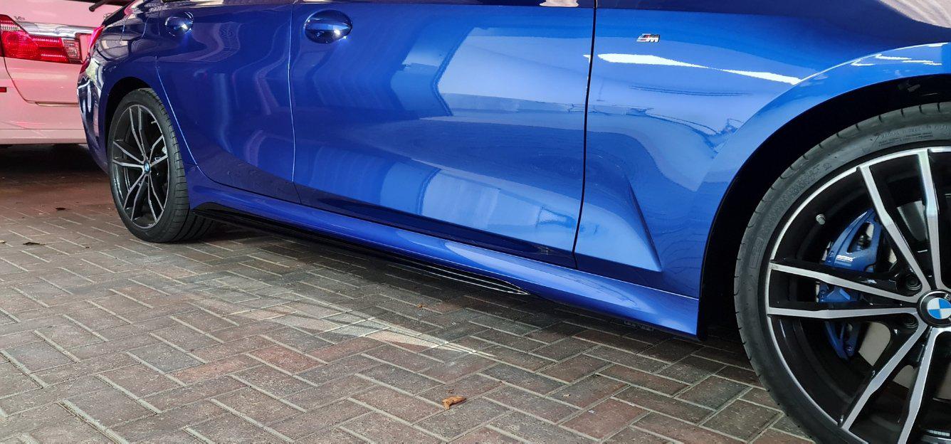 MP Style Carbon Fibre Side Skirt for BMW 3 Series G20 19-Present-Carbon Factory