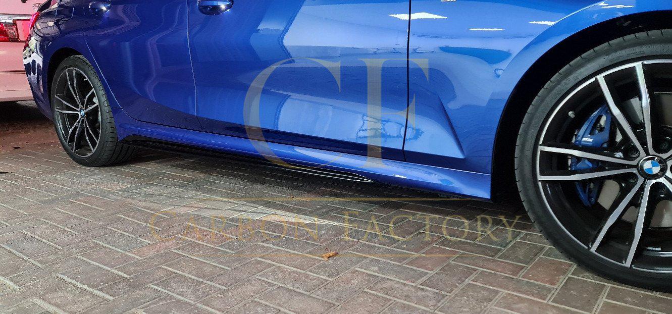 MP Style Carbon Fibre Side Skirt for BMW 3 Series G20 19-Present-Carbon Factory