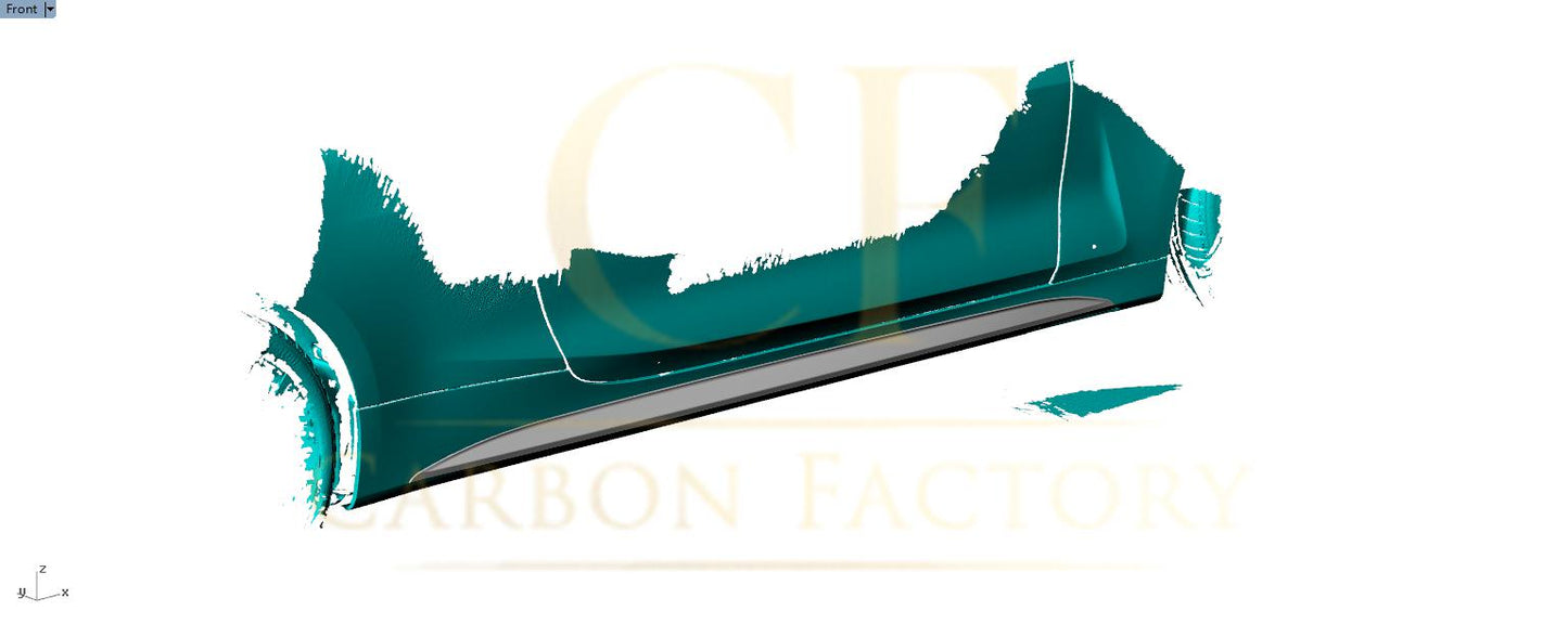 MP Style Carbon Fibre Side Skirt for BMW 4 Series G22 G23 20-Present-Carbon Factory