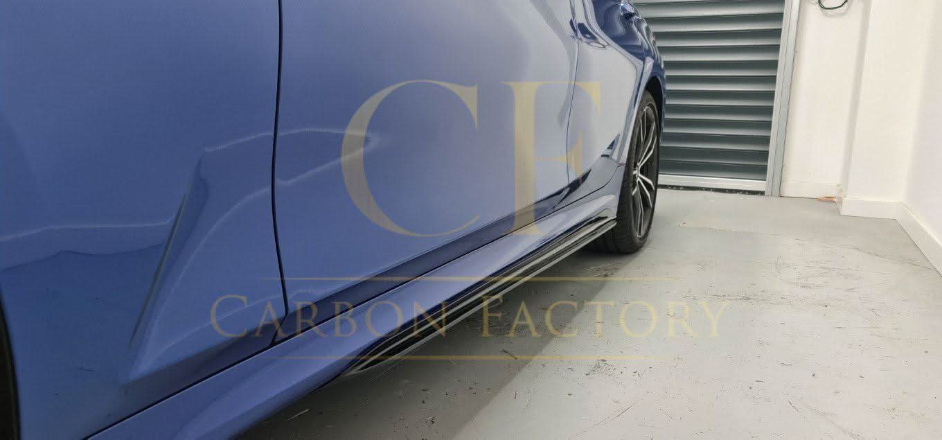 MP Style Carbon Fibre Side Skirts for BMW 3 Series G20 G21 19-Present - Carbon Factory