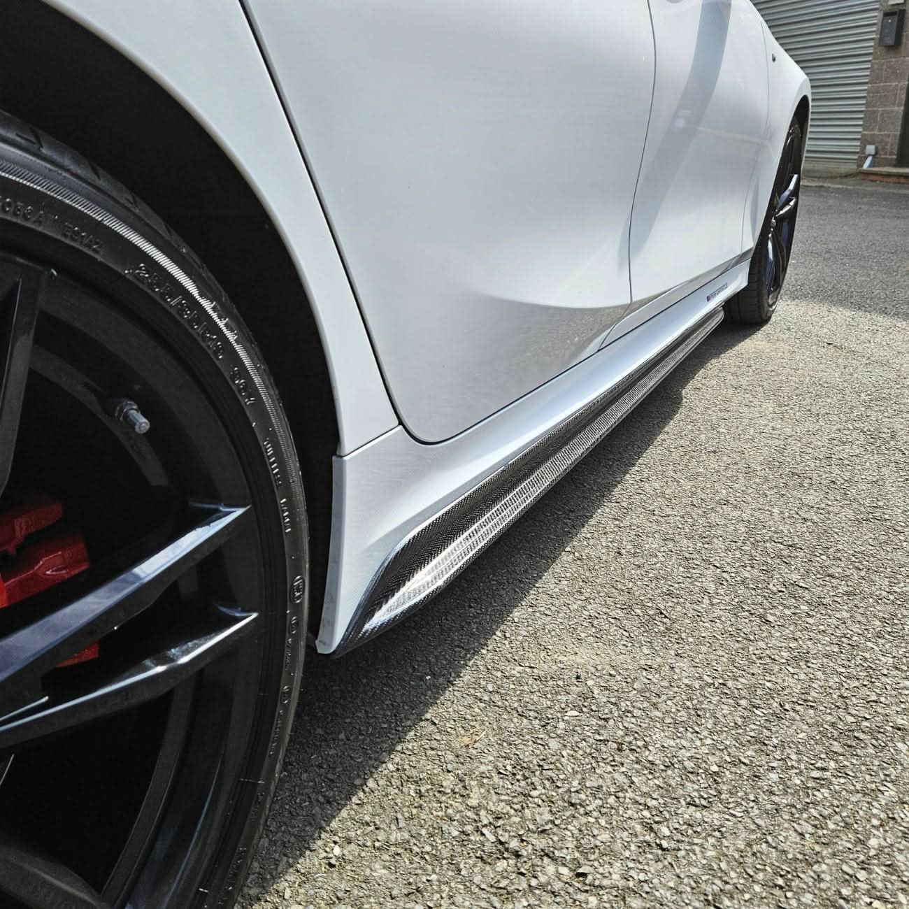 MP Style Carbon Fibre Side Skirts for BMW 3 Series G20 G21 19-Present - Carbon Factory