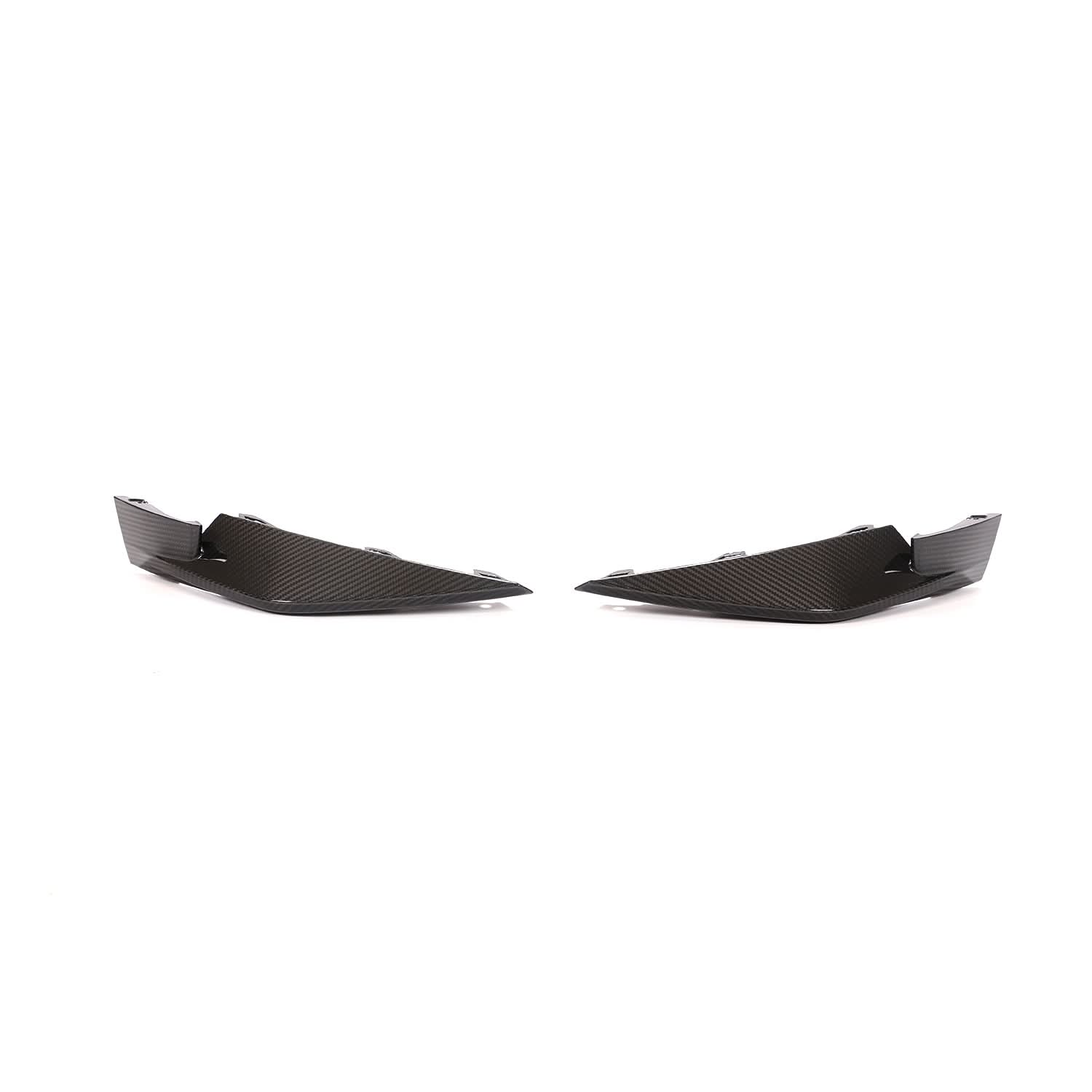 MP Style Dry Carbon Fibre Front Bumper Side Splitter for BMW G80 M3 21-Present - Carbon Factory