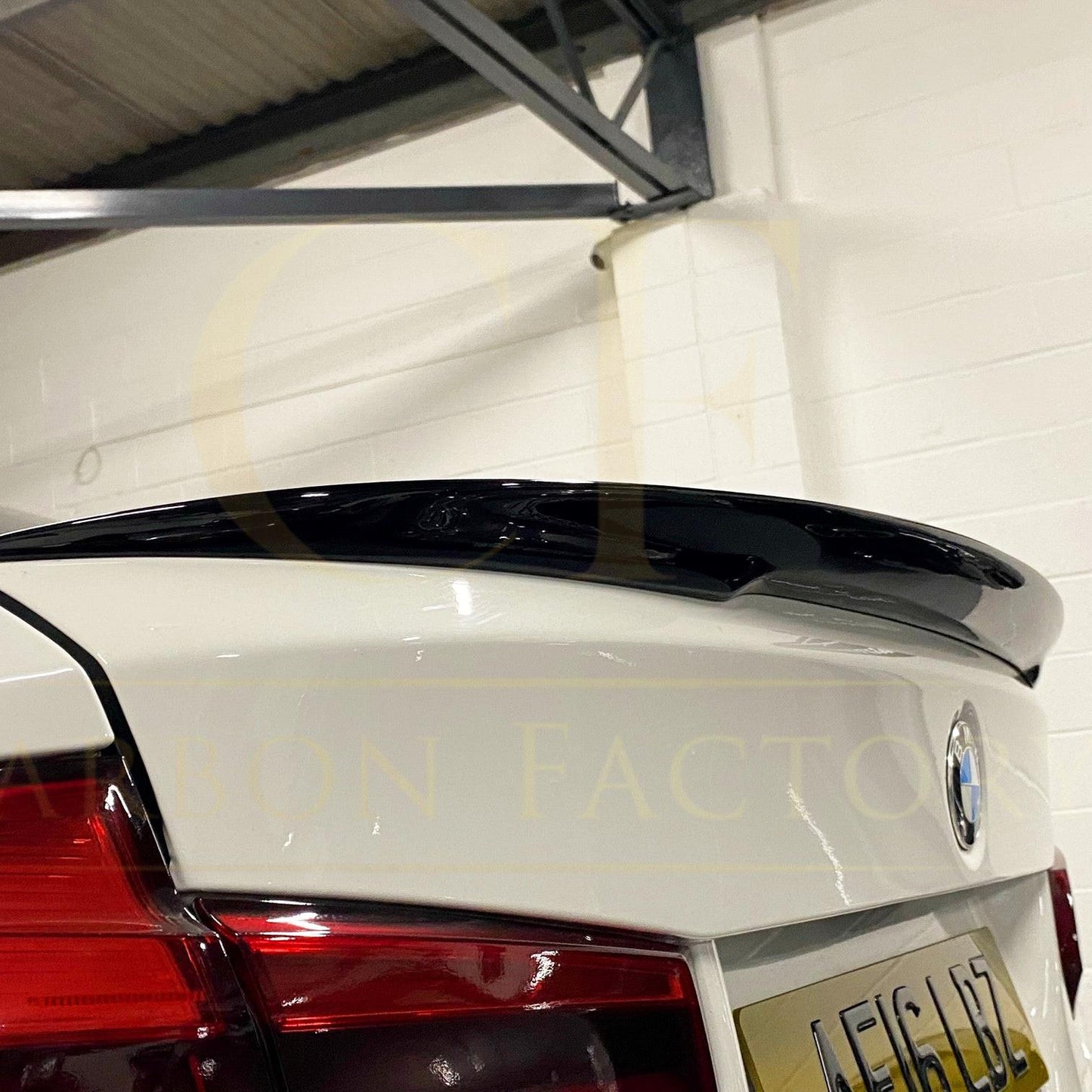 MP Style Gloss Black Boot Spoiler for BMW 3 Series F30 F80 Saloon inc M3 12-19-Carbon Factory