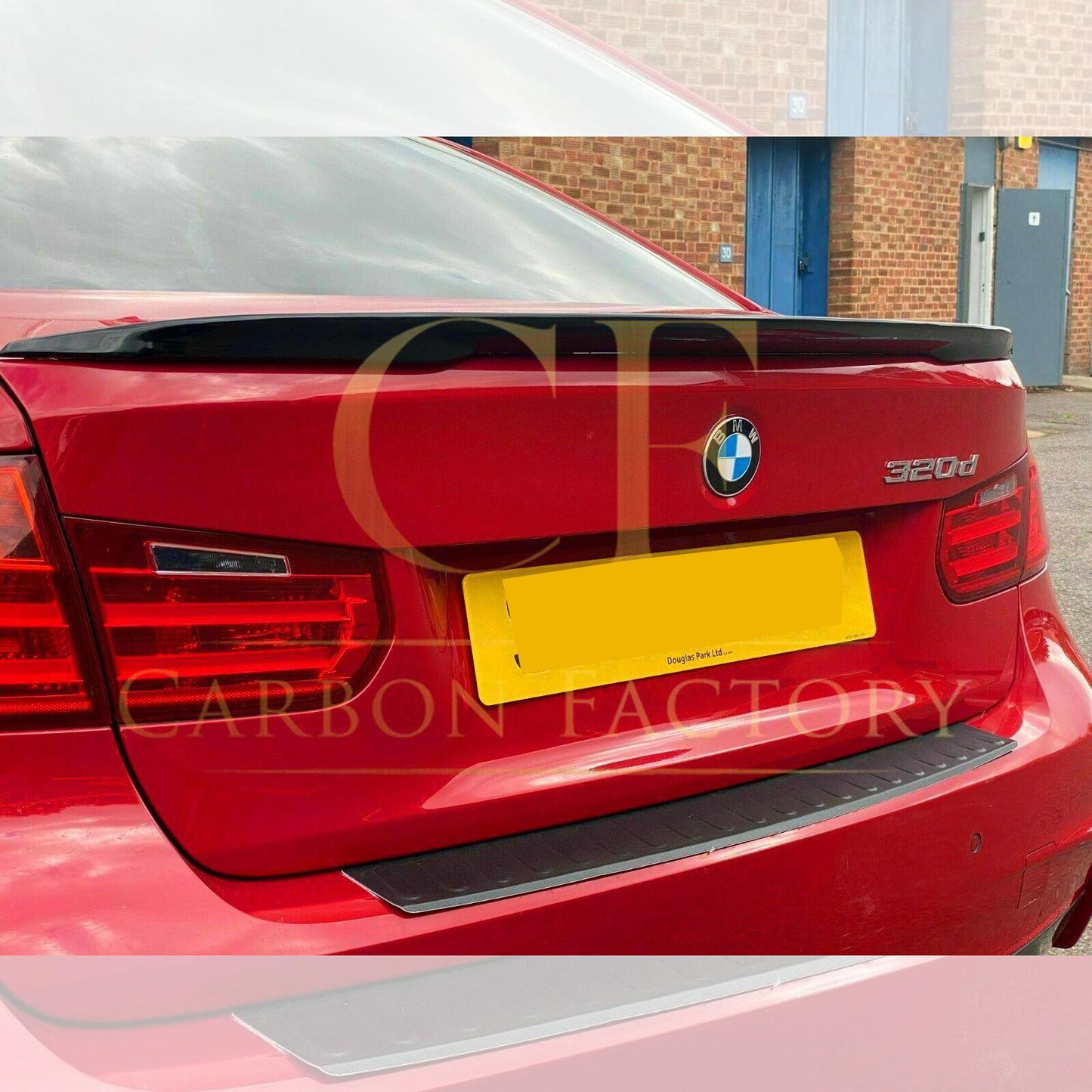 MP Style Gloss Black Boot Spoiler for BMW 3 Series F30 F80 Saloon inc M3 12-19-Carbon Factory