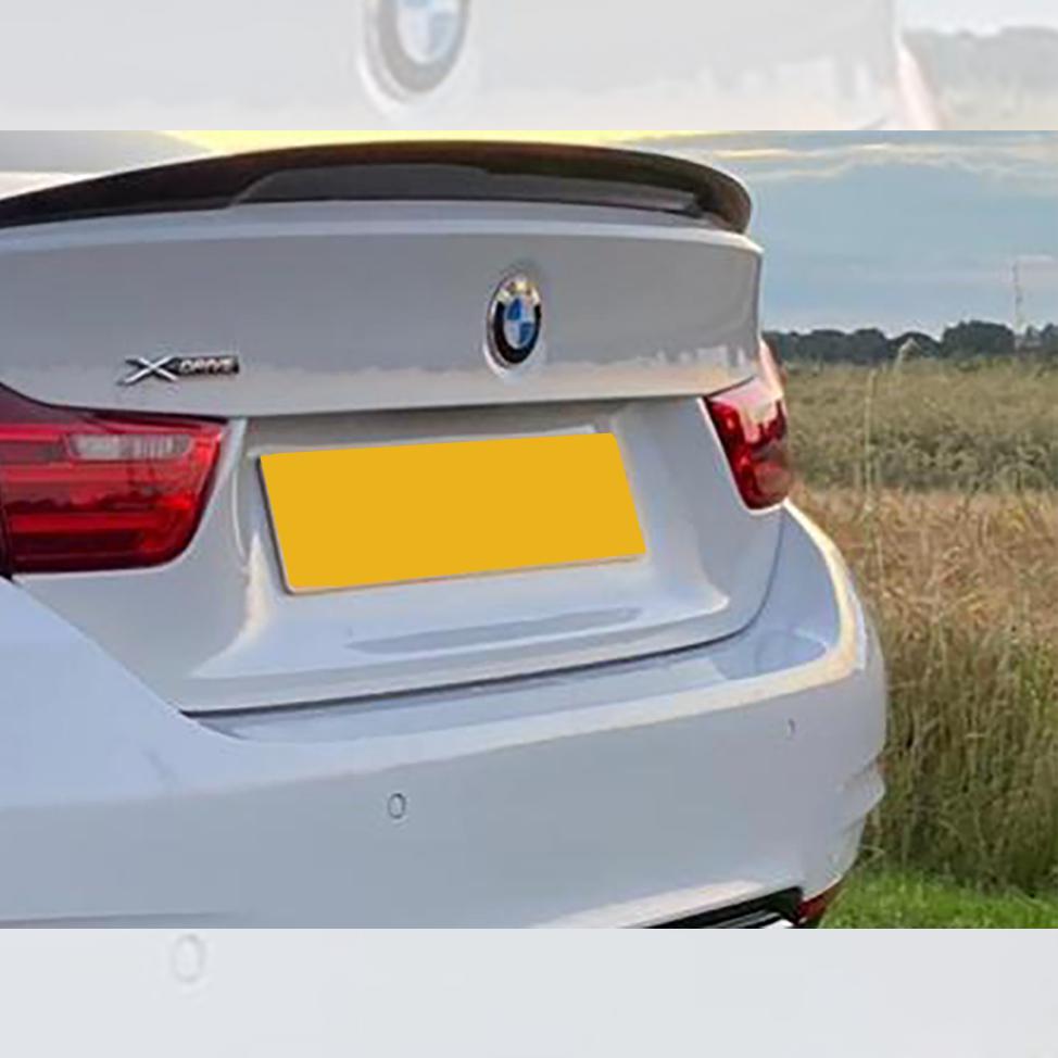 MP Style Gloss Black Boot Spoiler for BMW 4 Series F32 Coupe 14-20 - Carbon Factory