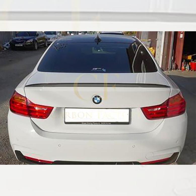 MP Style Gloss Black Boot Spoiler for BMW 4 Series F32 Coupe 14-20 - Carbon Factory