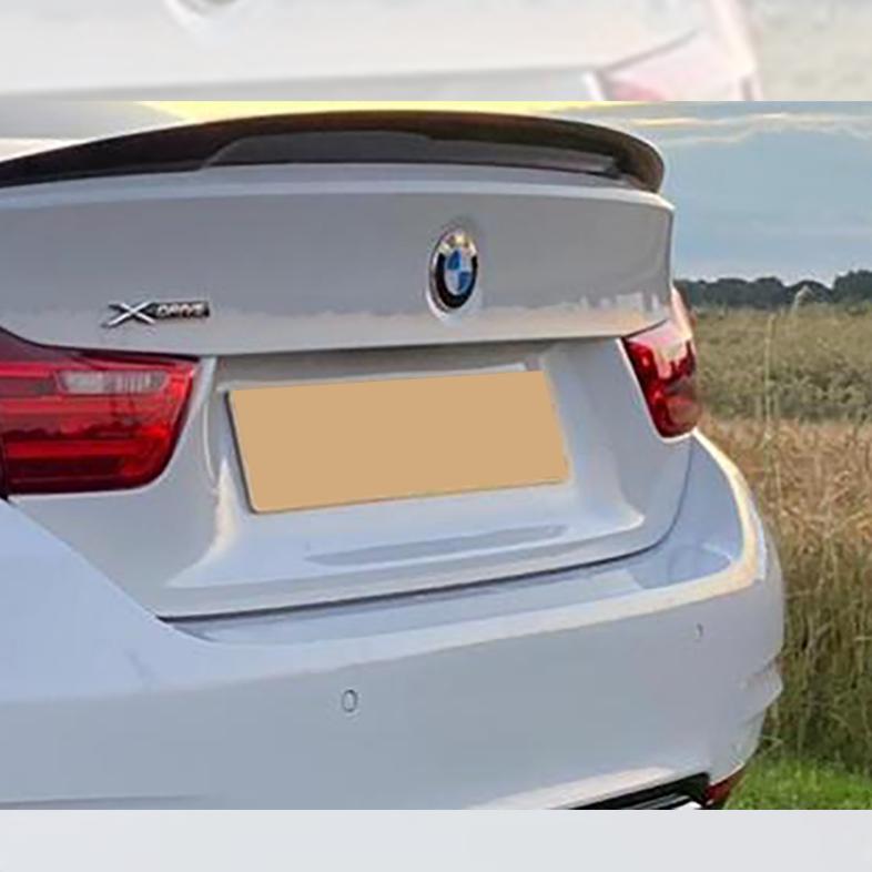 MP Style Gloss Black Boot Spoiler for BMW 4 Series F33 Convertible inc F83 M4 14-20 - Carbon Factory