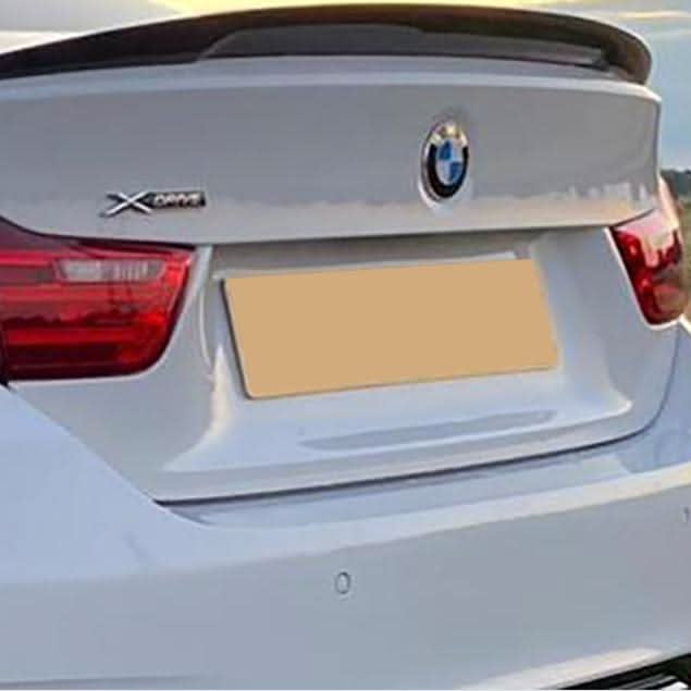 MP Style Gloss Black Boot Spoiler for BMW 4 Series F33 Convertible inc F83 M4 14-20 - Carbon Factory