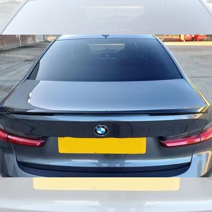 MP Style Gloss Black Boot Spoiler for BMW G20 3 Series G80 M3 19-Present - Carbon Factory