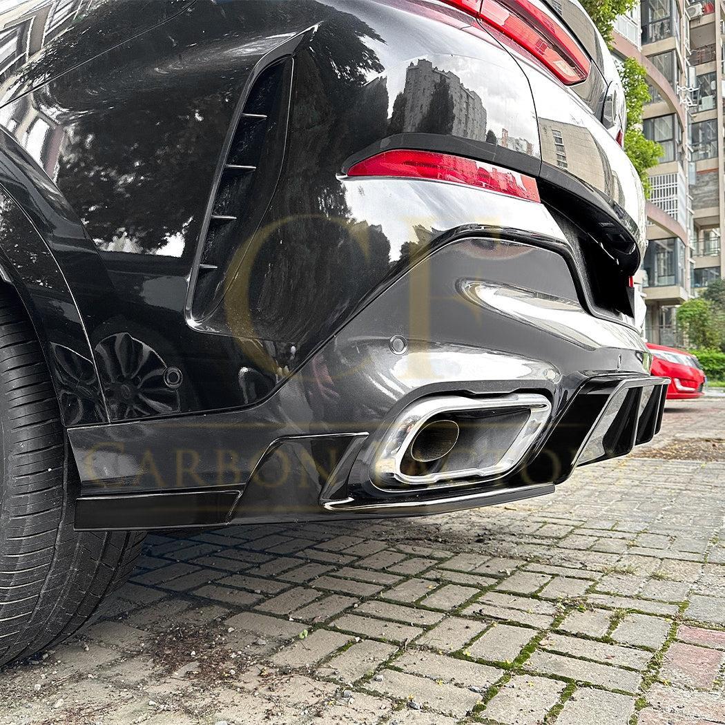 MP Style Gloss Black Diffuser for BMW G06 X6 19-25-Carbon Factory