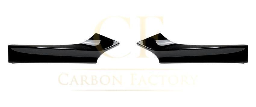 MP Style Gloss Black Front Splitter Upper Pieces for BMW F22 F23 2 Series 14-20-Carbon Factory