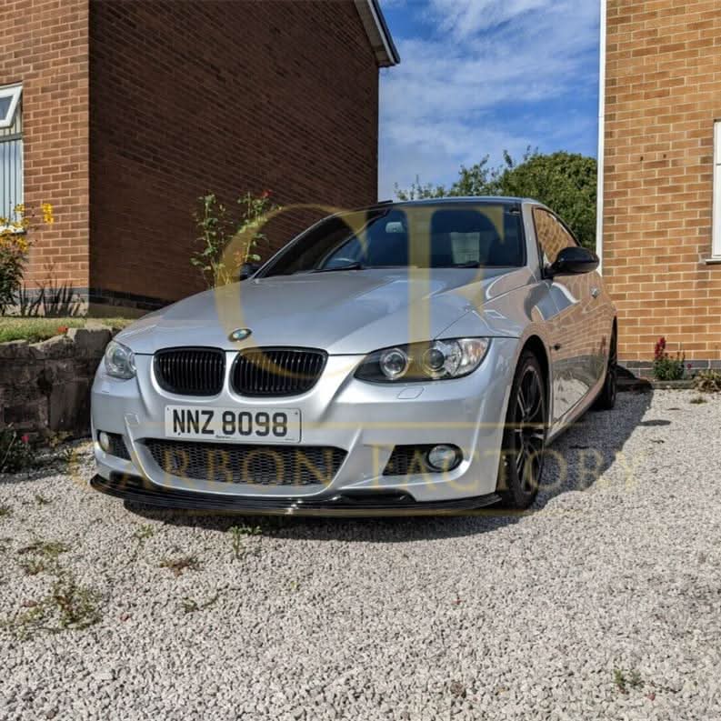 MP Style Gloss Black Front Splitter for BMW E92 E93 3 Series 06-09 - Carbon Factory