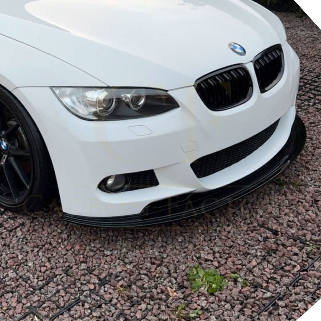 MP Style Gloss Black Front Splitter for BMW E92 E93 3 Series 06-09 - Carbon Factory
