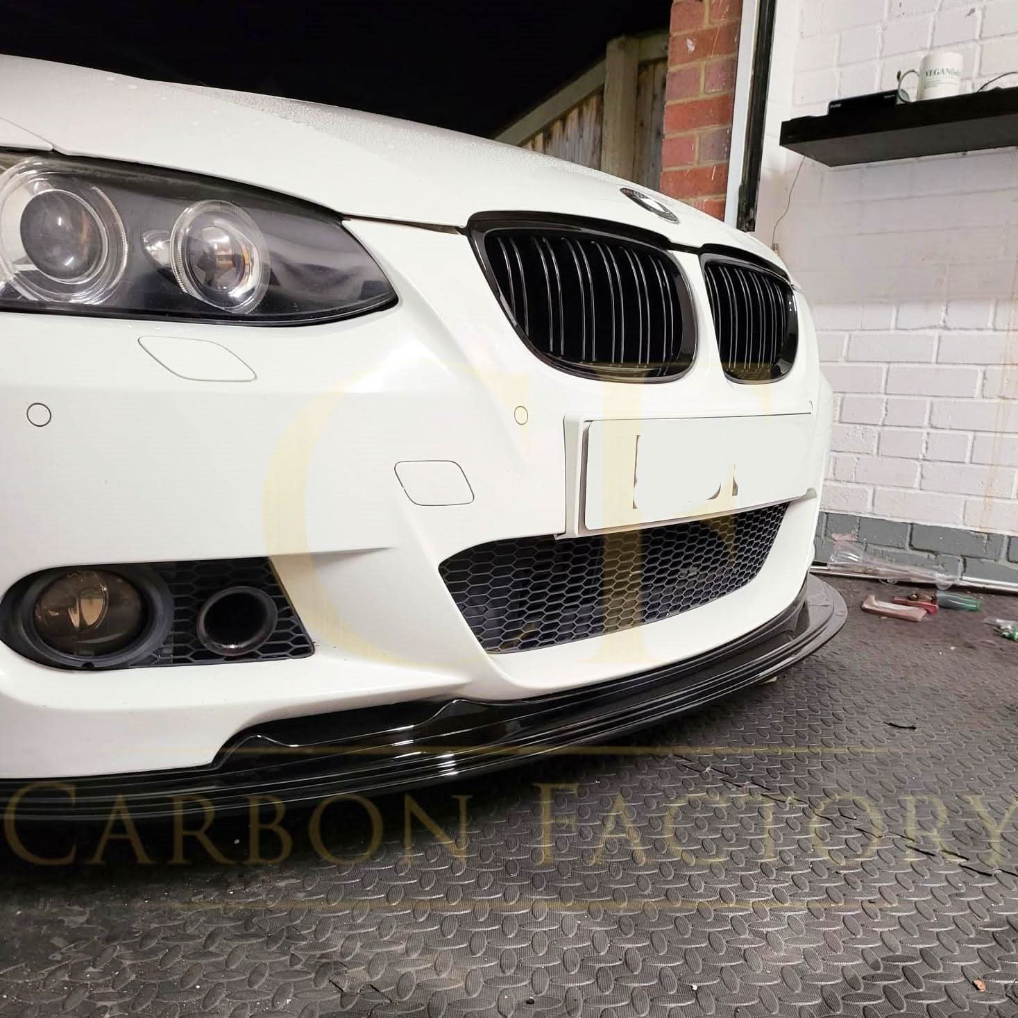 MP Style Gloss Black Front Splitter for BMW E92 E93 3 Series 06-09 - Carbon Factory
