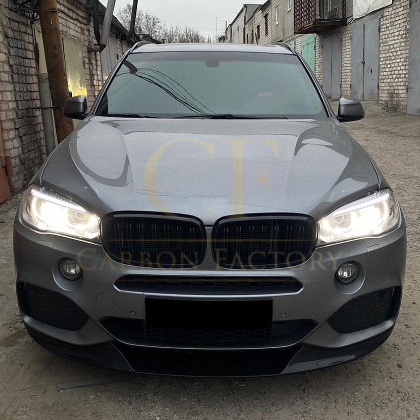 MP Style Gloss Black Front Splitter for BMW F15 X5 14-18-Carbon Factory
