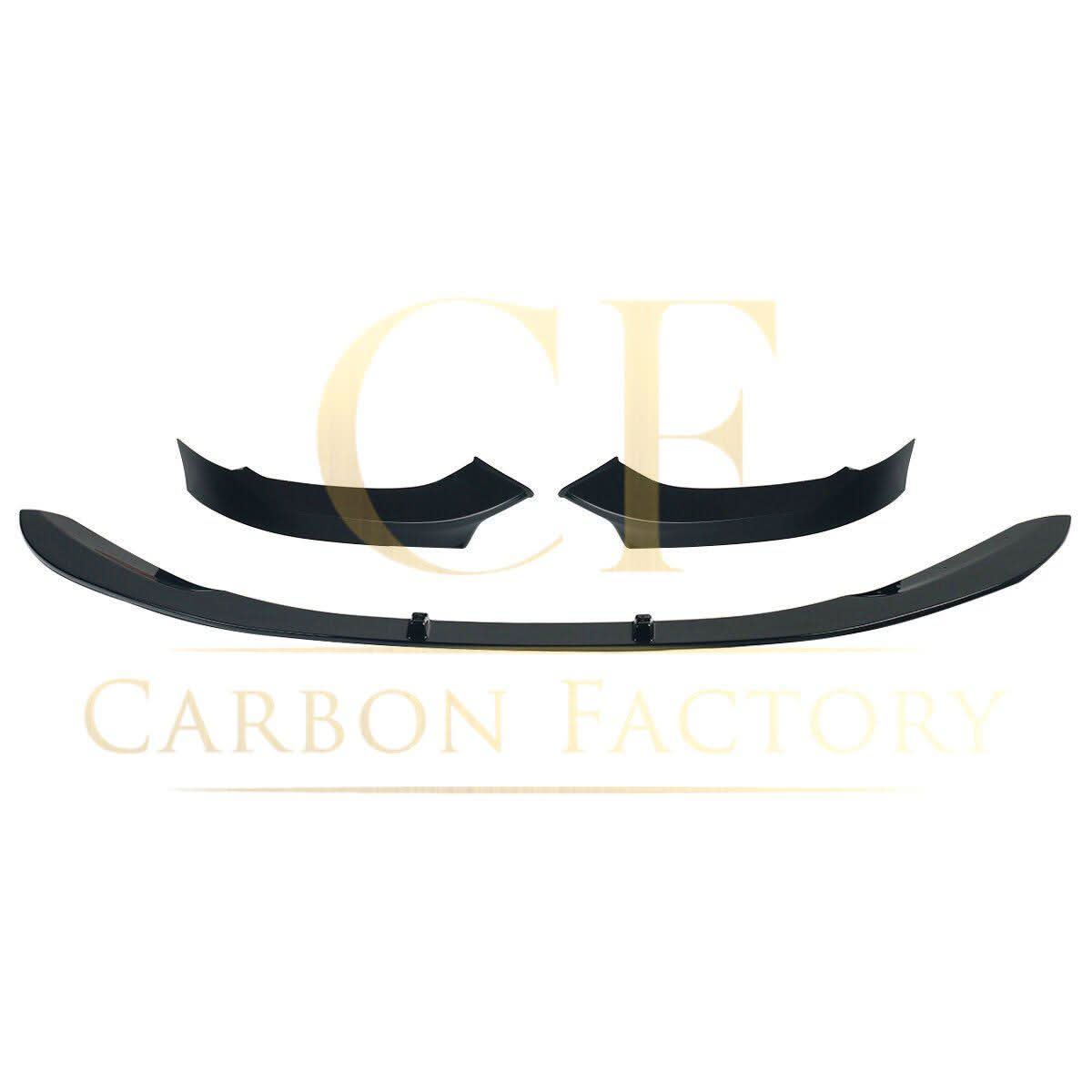 MP Style Gloss Black Front Splitter for BMW F20 F21 1 Series LCI 15-19 - Carbon Factory