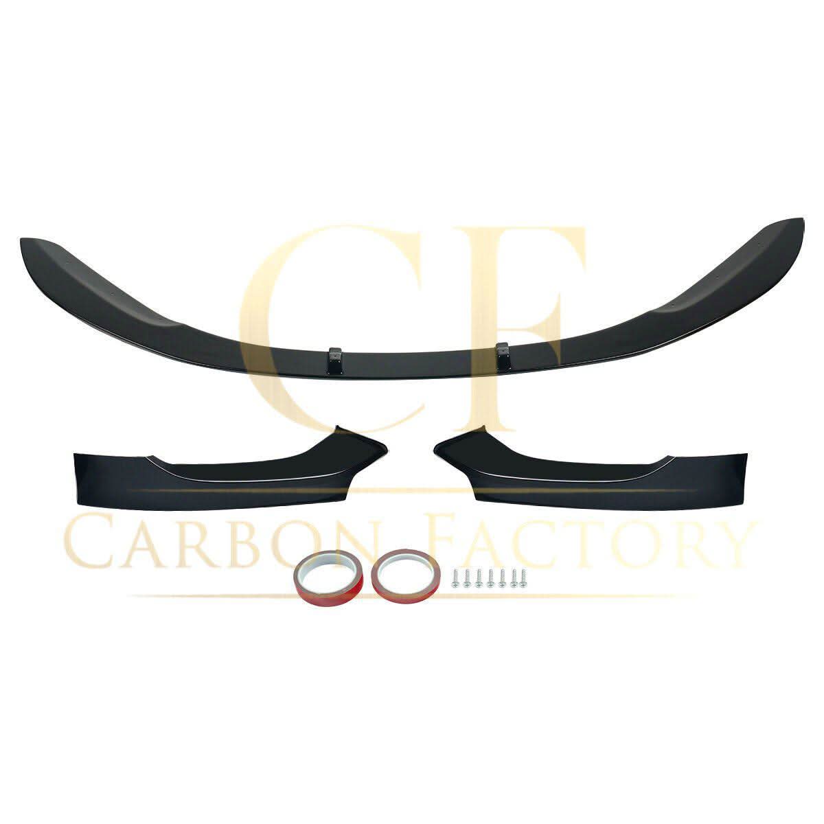 MP Style Gloss Black Front Splitter for BMW F20 F21 1 Series LCI 15-19 - Carbon Factory