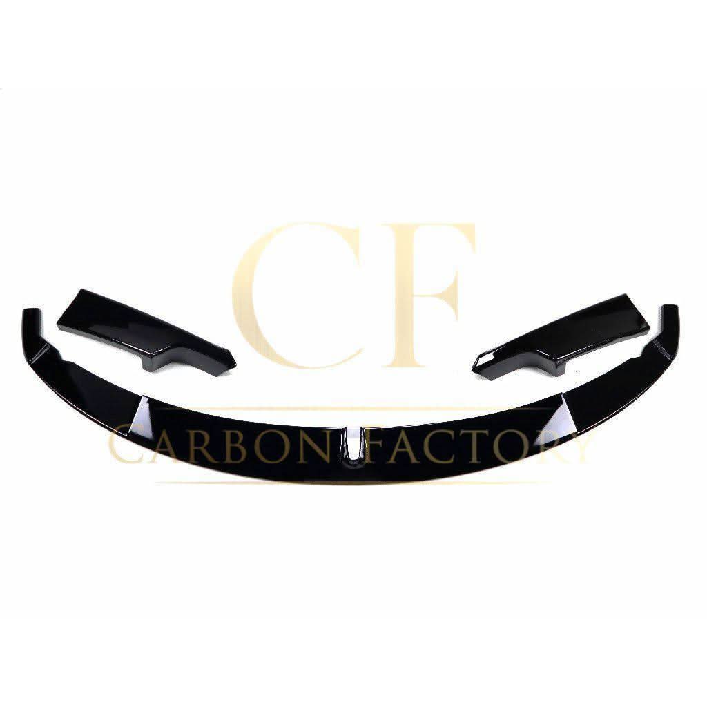 MP Style Gloss Black Front Splitter for BMW F30 F31 3 Series M Sport 12-19 - Carbon Factory
