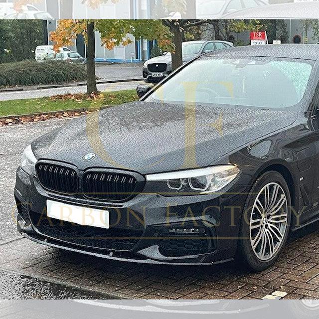MP Style Gloss Black Front Splitter for BMW G30 G31 5 Series Pre-LCI 17-20-Carbon Factory
