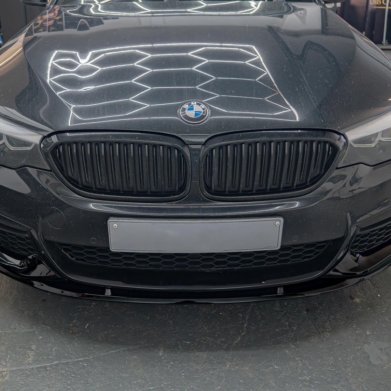 MP Style Gloss Black Front Splitter for BMW G30 G31 5 Series Pre-LCI 17-20-Carbon Factory