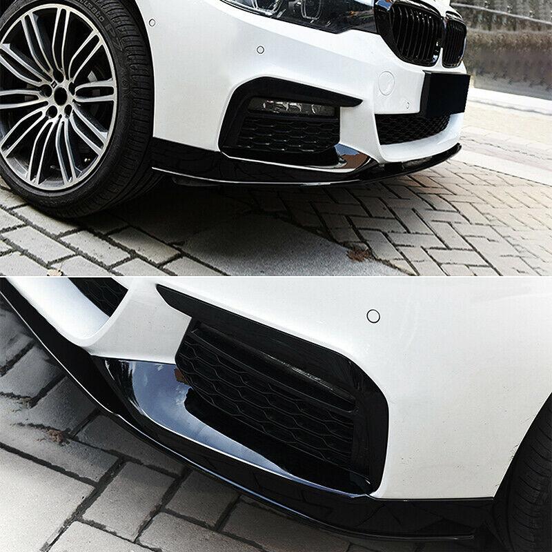 MP Style Gloss Black Front Splitter for BMW G30 G31 5 Series Pre-LCI 17-20-Carbon Factory