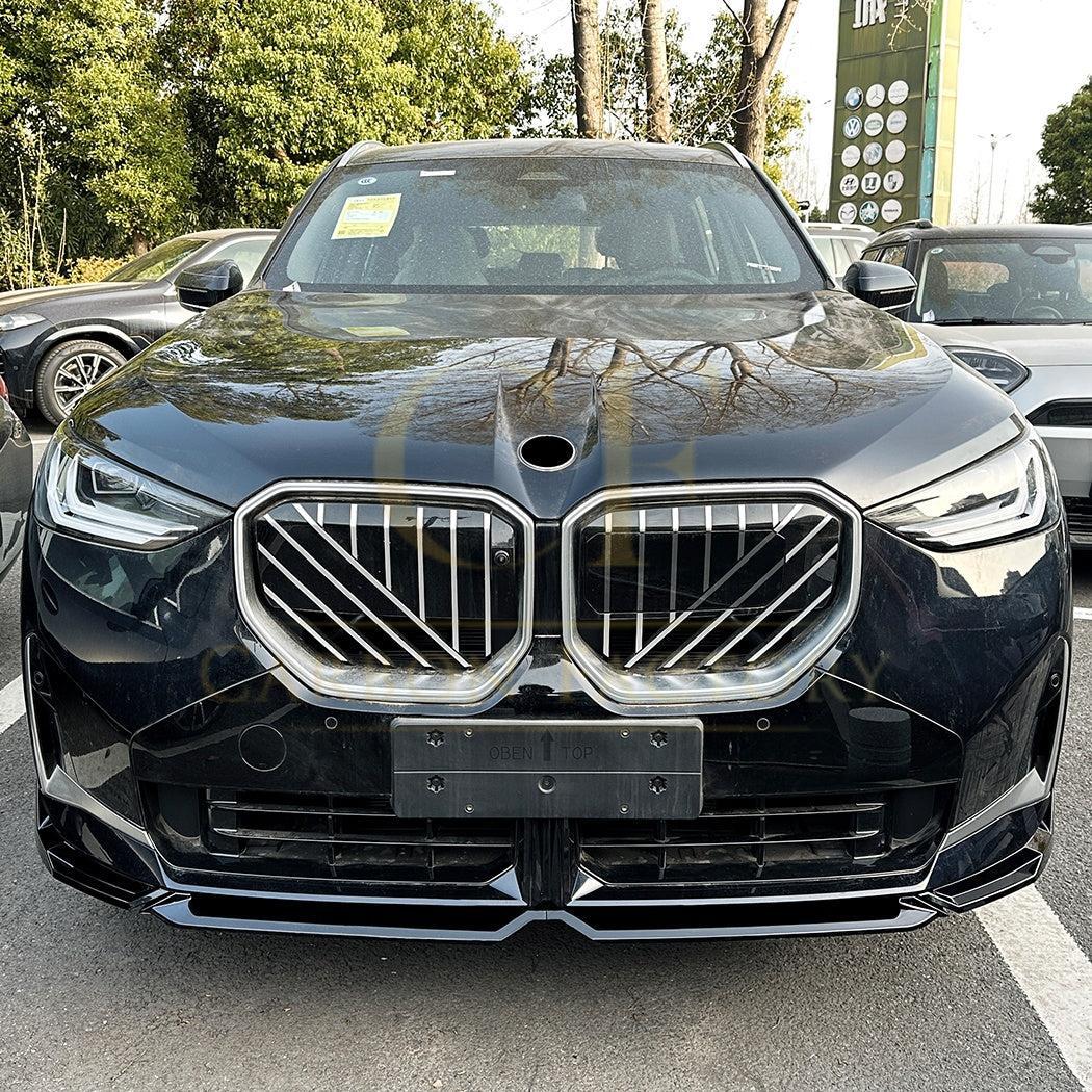 MP Style Gloss Black Front Splitter for BMW G45 X3 25-Present-Carbon Factory