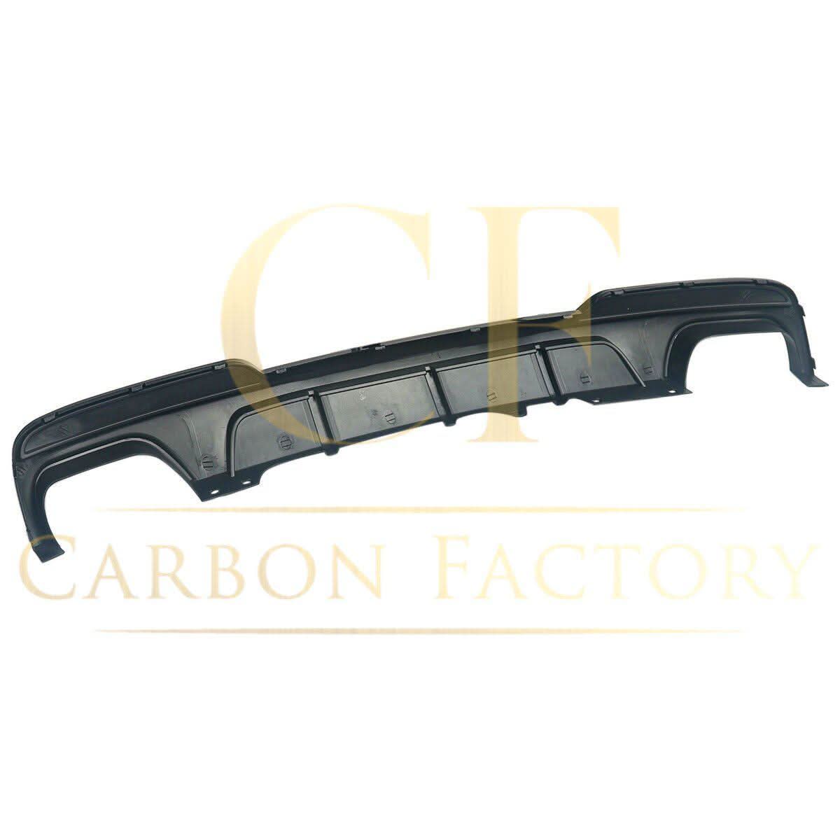 MP Style Gloss Black Rear Diffuser Quad Exhaust for BMW F10 5 Series 10-17 - Carbon Factory