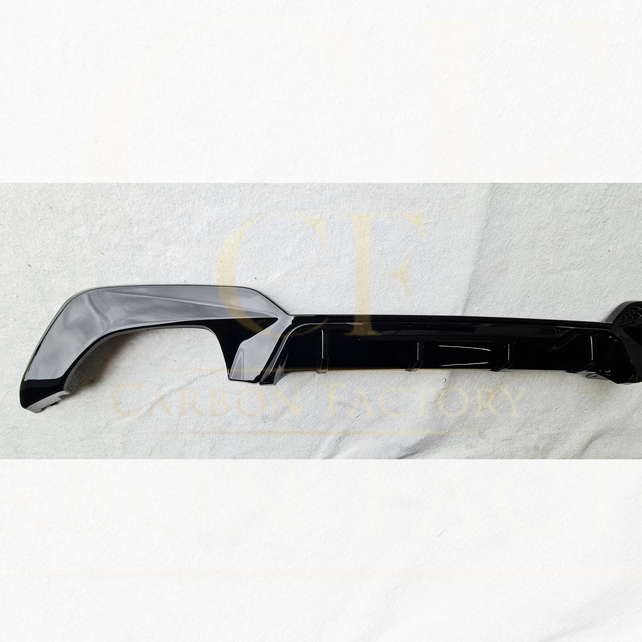 MP Style Gloss Black Rear Diffuser for BMW 3 Series G20 G21 340i Pre-LCI 19-22-Carbon Factory