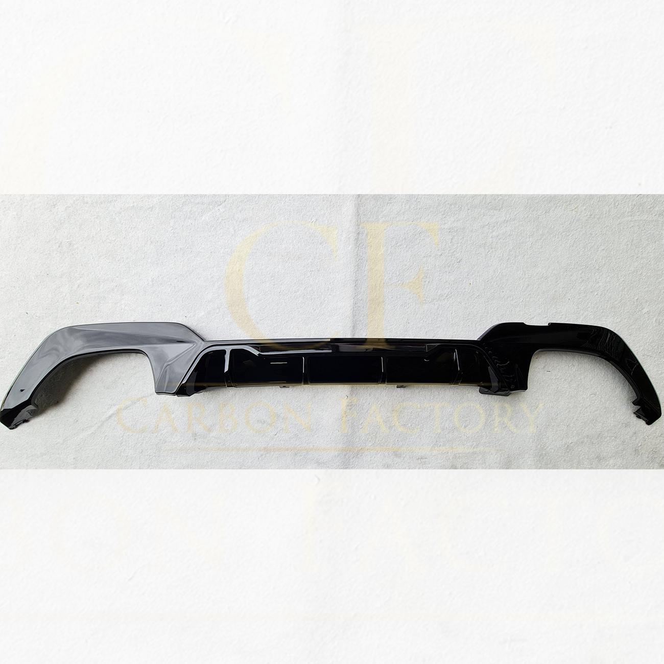 MP Style Gloss Black Rear Diffuser for BMW 3 Series G20 G21 340i Pre-LCI 19-22-Carbon Factory