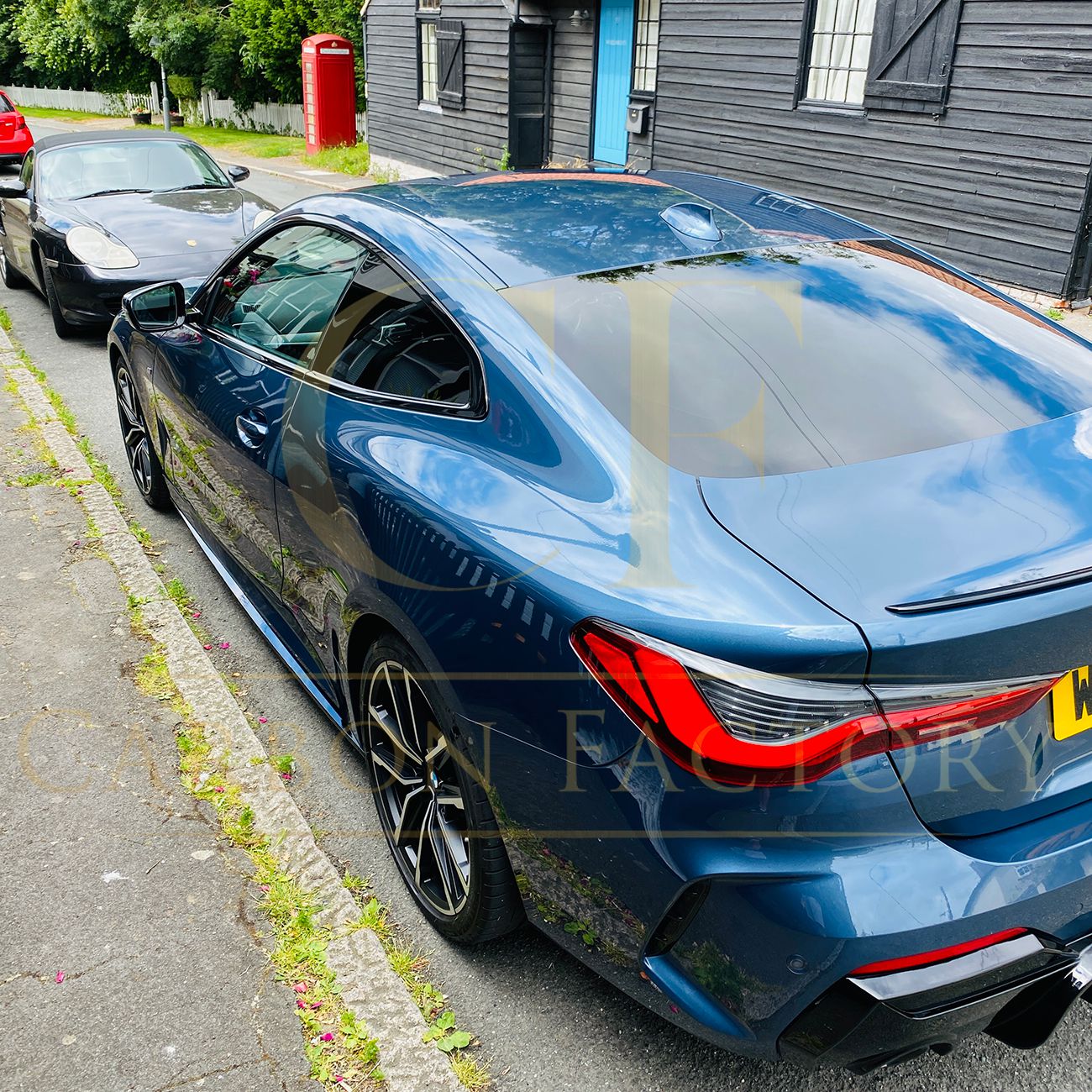 MP Style Gloss Black Rear Diffuser for BMW 4 Series G22 G23 20-Present-Carbon Factory