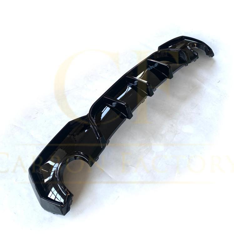 MP Style Gloss Black Rear Diffuser for BMW 4 Series G22 G23 20-Present-Carbon Factory