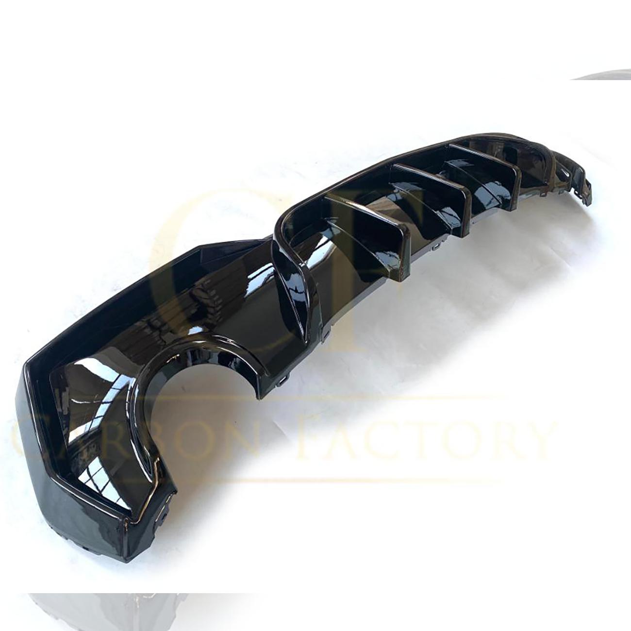 MP Style Gloss Black Rear Diffuser for BMW 4 Series G22 G23 20-Present-Carbon Factory