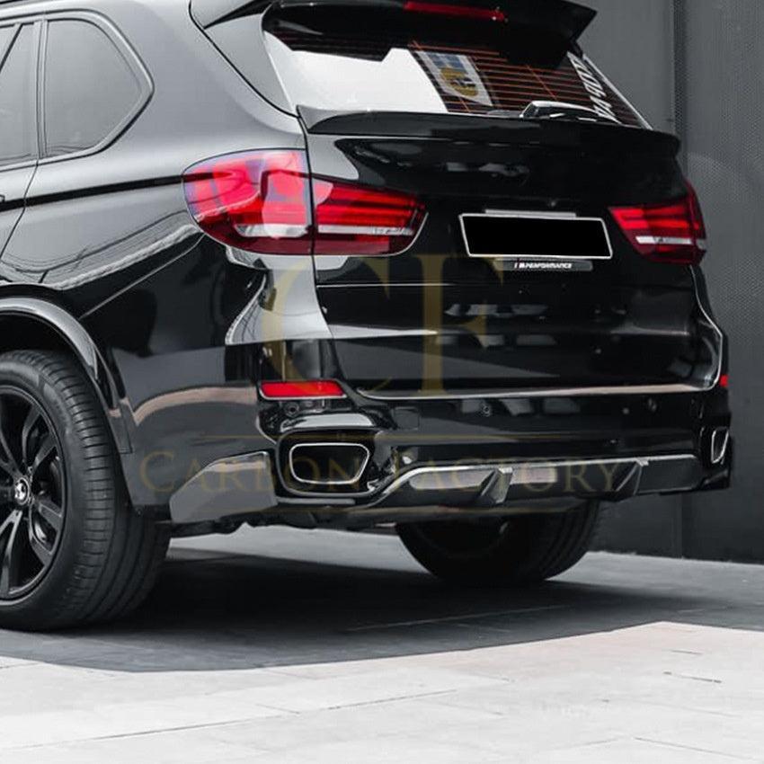 MP Style Gloss Black Rear Diffuser for BMW F15 14-18-Carbon Factory